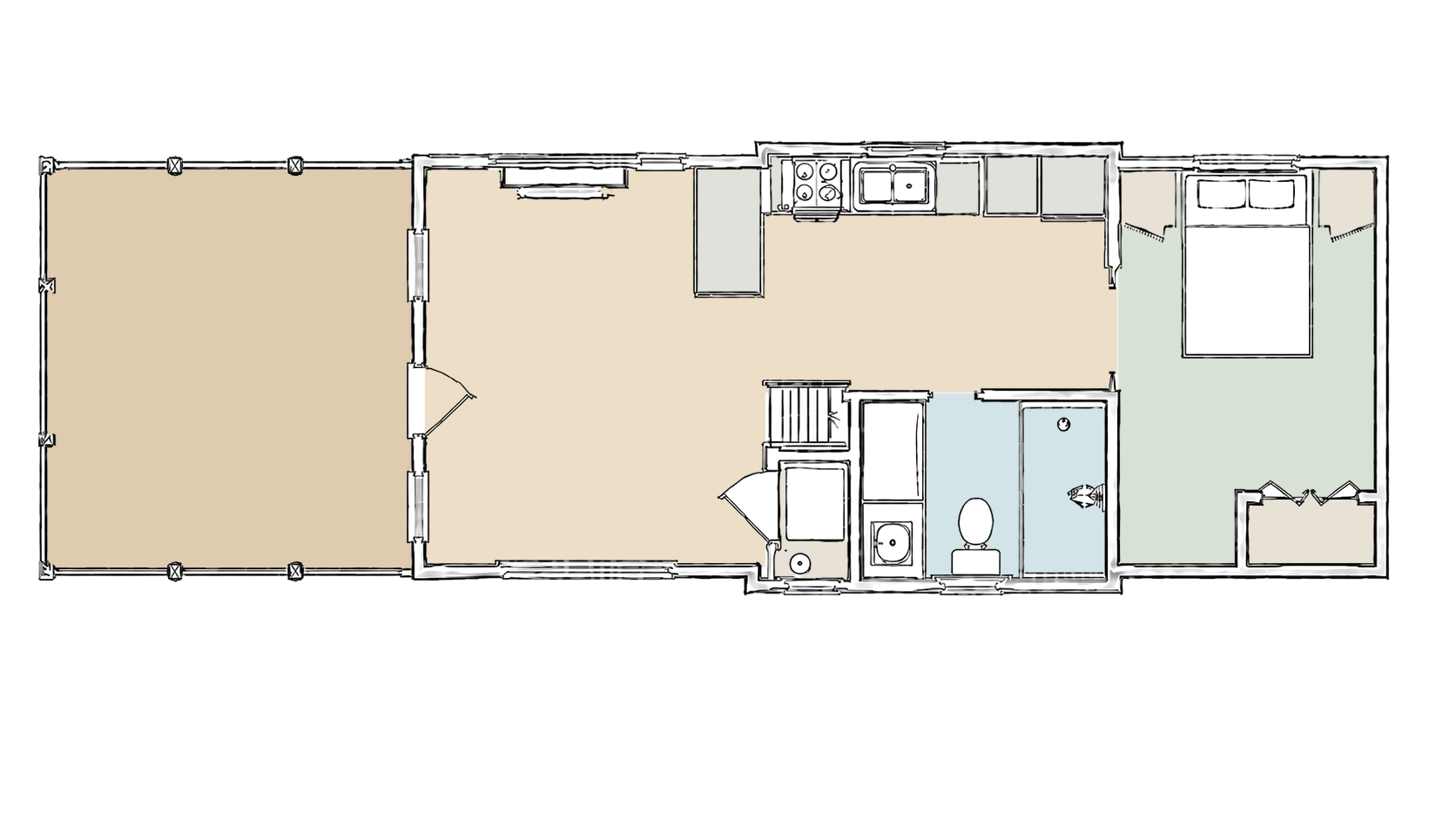 Modern Farmhouse floor plan