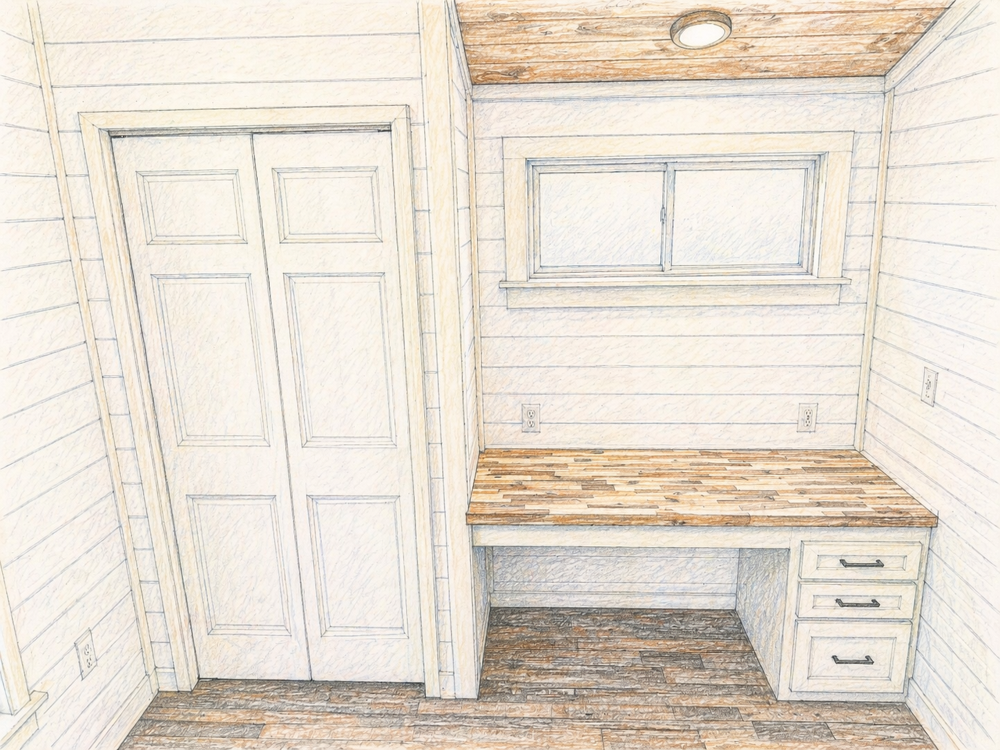 Built-in Desk