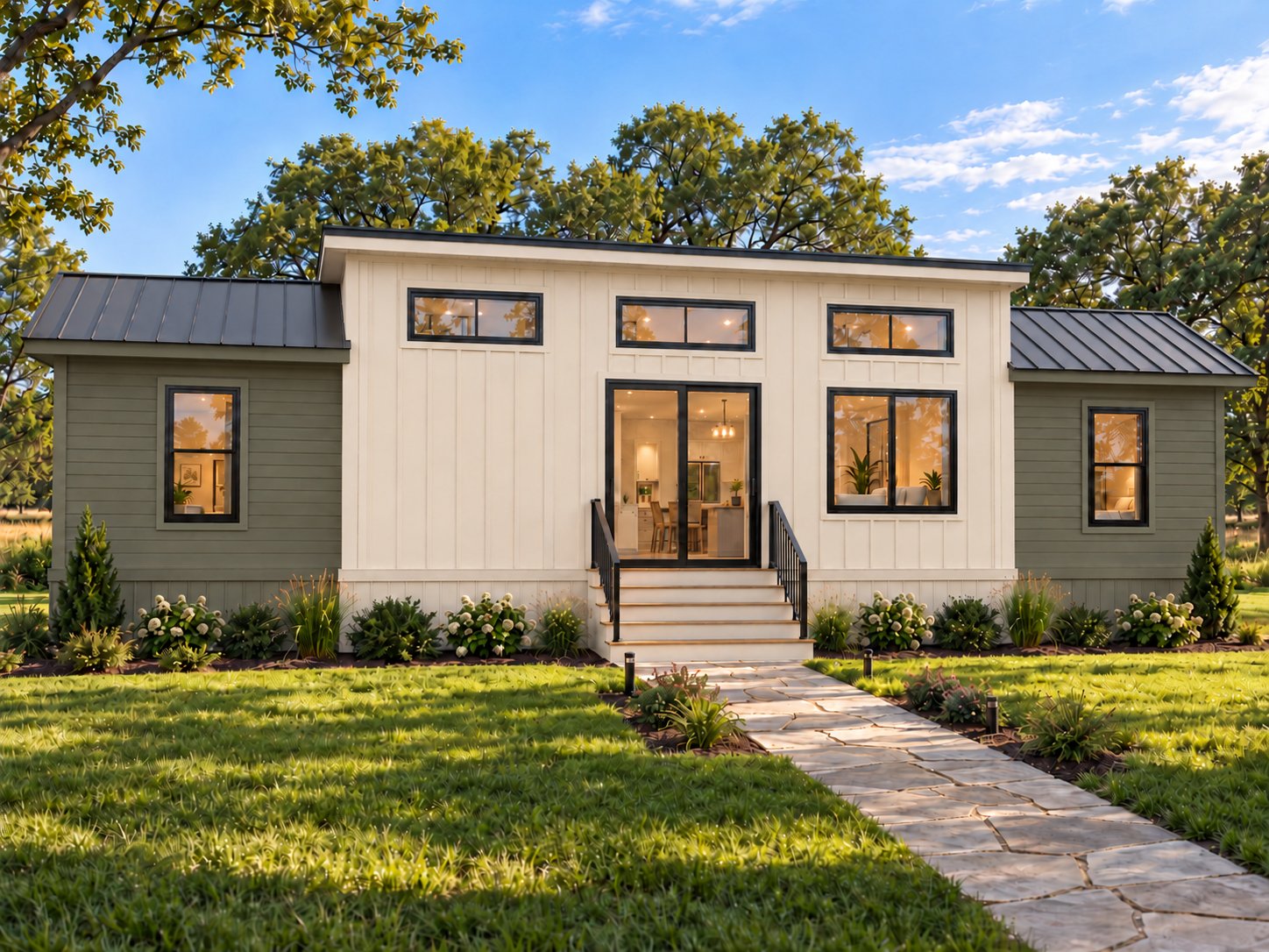 Modern Farmhouse 2 Bedroom Modular
