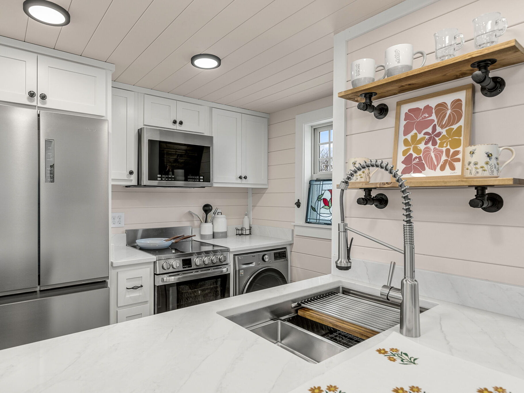 Sweet-Haus homes on display at the Chesnee, South Carolina showroom